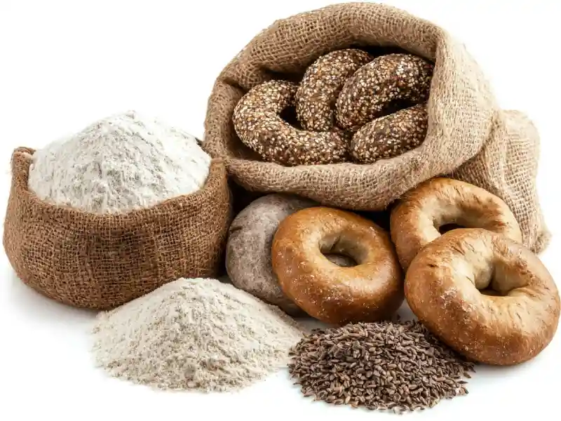 Ingredients-for-Sourdough-Discard-Bagels Ingredients for Sourdough Discard Bagels