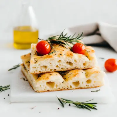 Sourdough discard focaccia