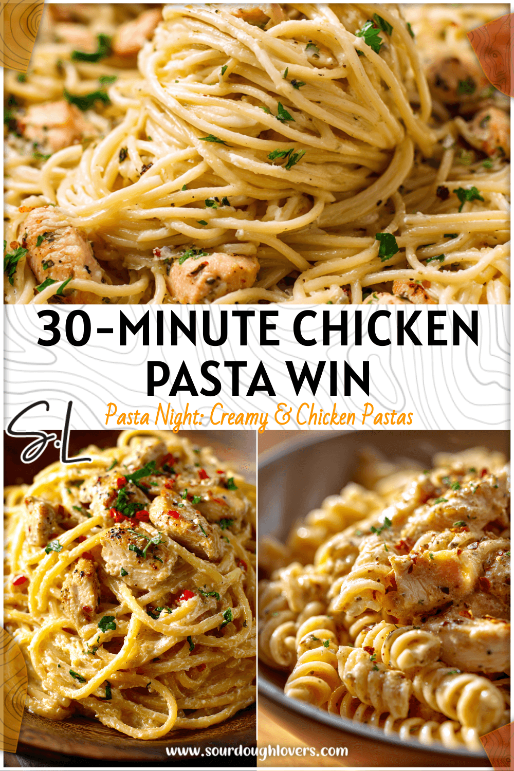 30-Minute Easy Chicken Recipes Pasta 3 30-Minute Easy Chicken Recipes Pasta