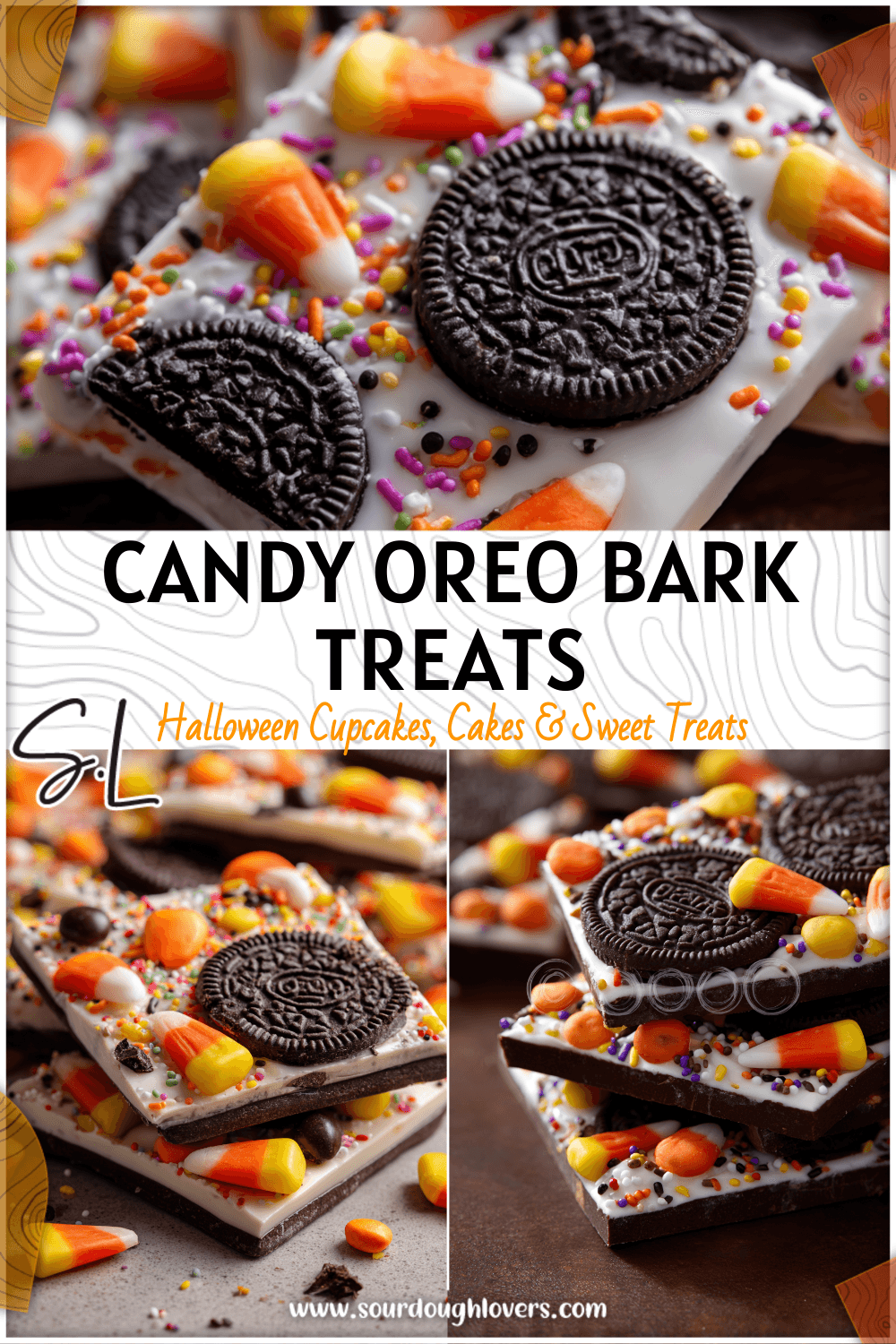Candy-Filled Oreo Bark for Halloween Parties 3 Candy-Filled Oreo Bark for Halloween Parties