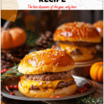 Cheeseburger Skulls Halloween Dinner Recipe 4 Cheeseburger skull-shaped buns filled with ground beef for a Halloween dinner main dish 2
