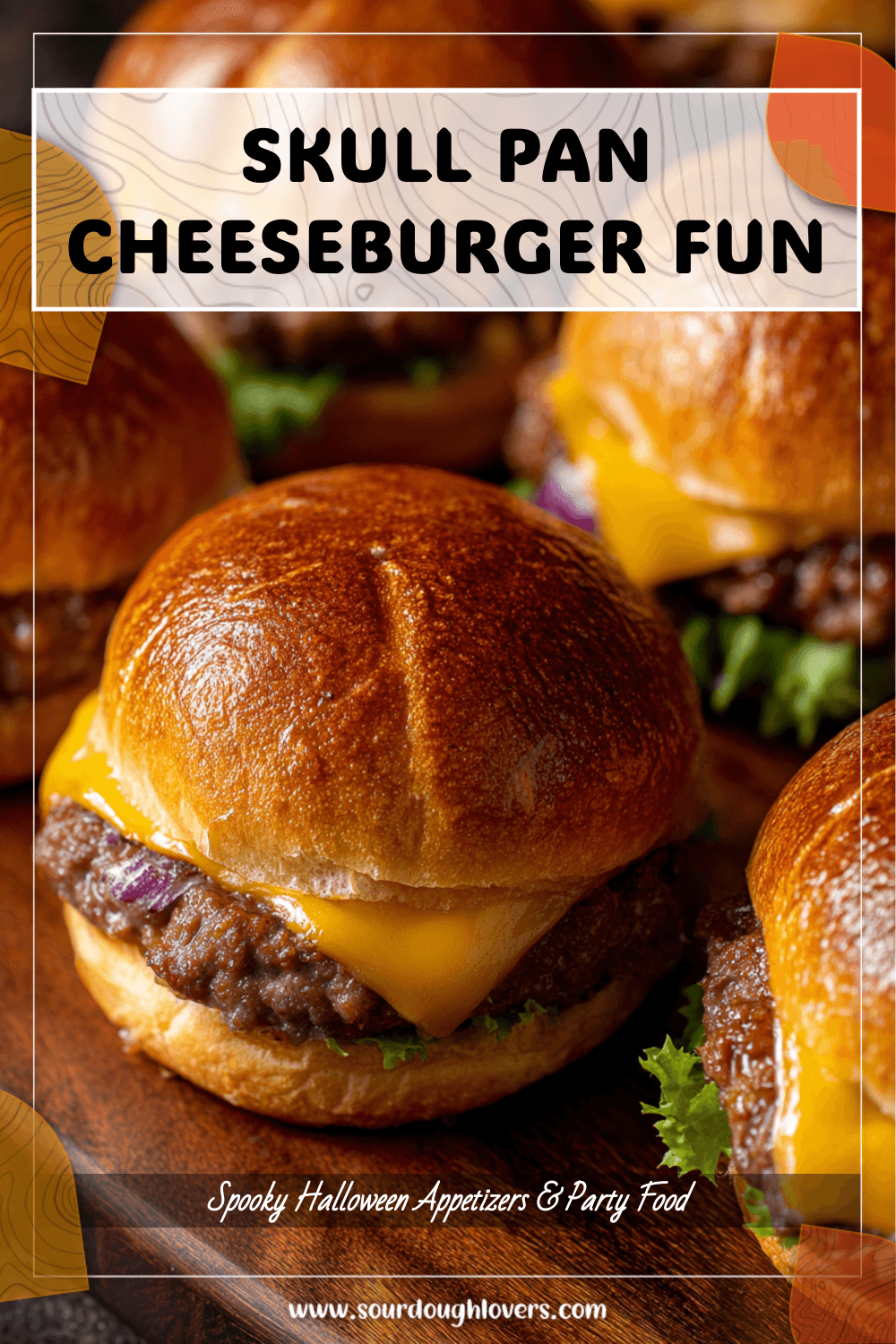 Cheeseburger Skulls Recipe for Skull Pan Lovers 3 Cheeseburger Skulls Recipe Image