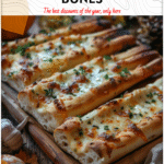 Cheesy Halloween Breadstick Bones Recipe 4 Golden cheesy breadstick bones styled as Halloween bread and spooky appetizers on a festive plate 2