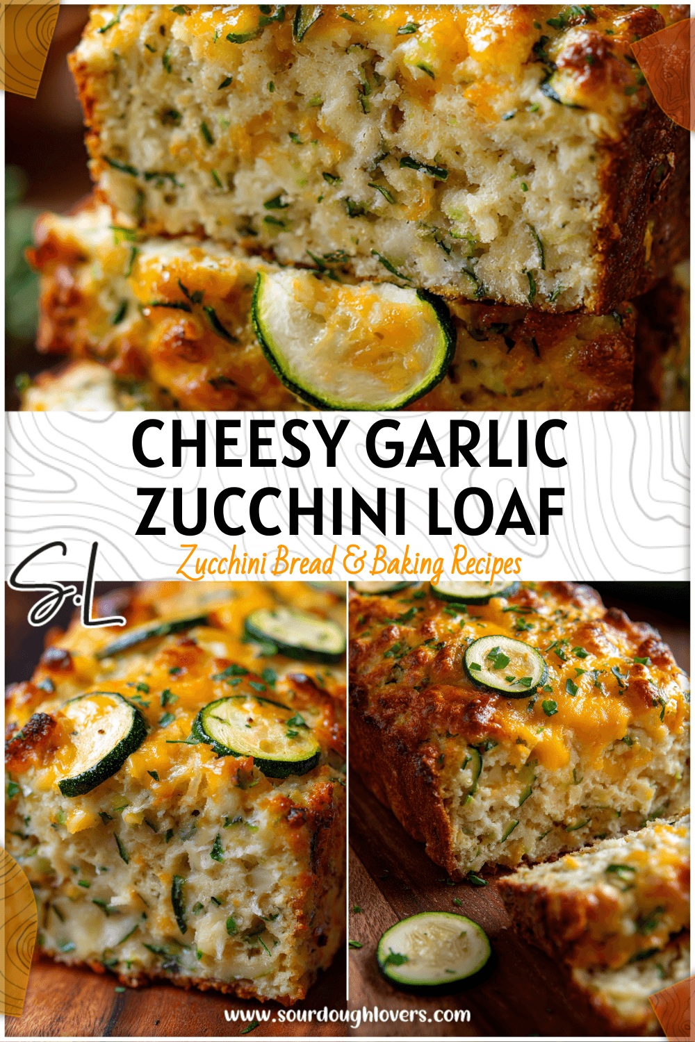 Cheesy Zucchini Garlic Bread Loaf Idea 4 Cheesy Zucchini Garlic Bread Loaf Idea