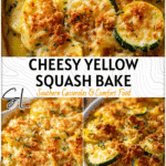 Cozy Dinner Recipes with Yellow Squash Casserole 4 Yellow squash layered in a creamy casserole dish topped with melted cheese and breadcrumbs 2