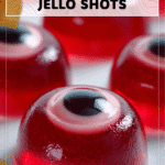 Creative Halloween Themed Food: Eyeball Jello Shots 4 Halloween themed food spread featuring eyeball jello shots with festive styling. 2