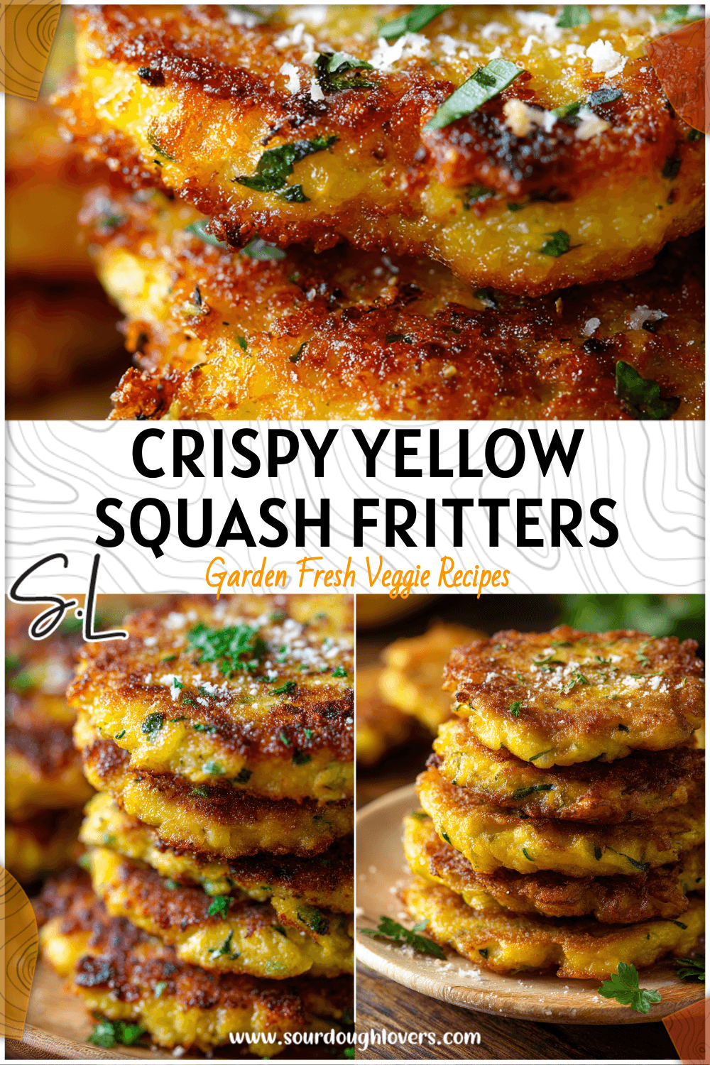 Crispy Parmesan Yellow Squash Fritters Recipe 3 Crispy Parmesan Yellow Squash Fritters