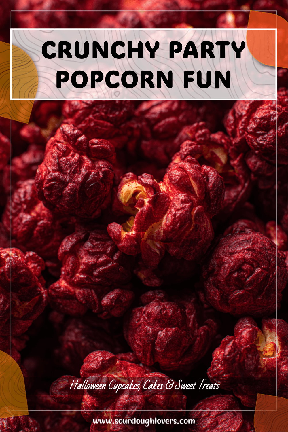 Crunchy Red Velvet Popcorn Halloween Party Snack 1 Crunchy Red Velvet Popcorn Halloween Party Snack