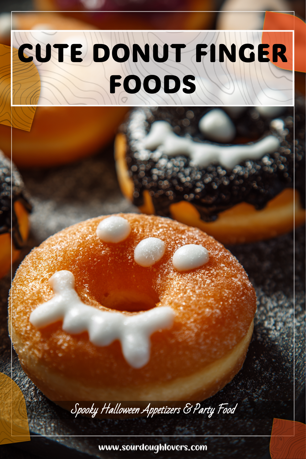 Cute Donuts for Good Halloween Finger Foods 3 Cute Donuts for Good Halloween Finger Foods