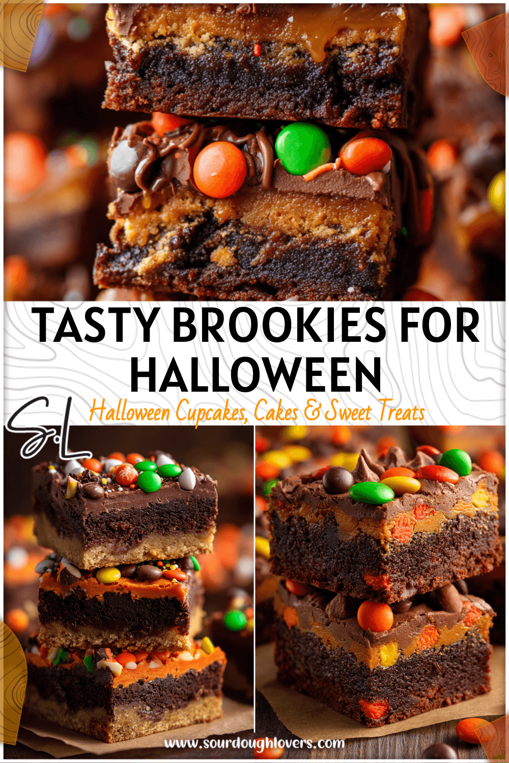 Delicious Fall Brookies for Halloween Celebration 3 Delicious Fall Brookies for Halloween Celebration
