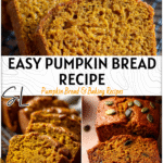 Easy Moist Pumpkin Bread Recipe with Canned Pumpkin 4 Easy moist pumpkin bread made with canned pumpkin cooling on a wire rack. 2