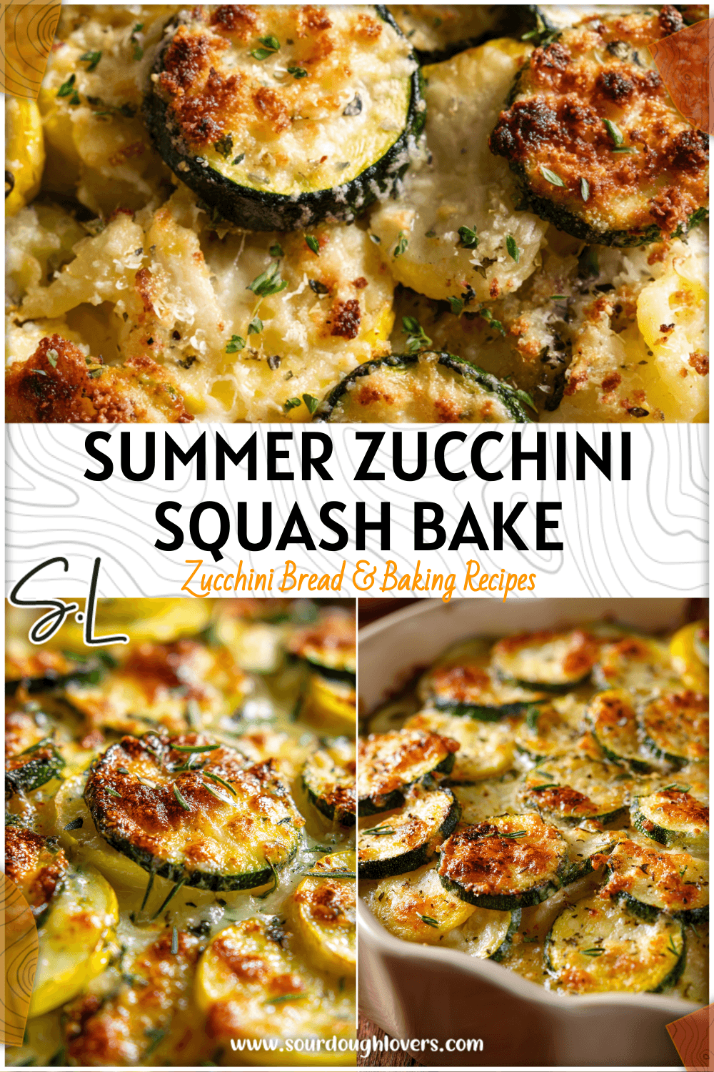 Easy Summer Zucchini and Squash Parmesan Bake 4 Easy Summer Zucchini and Squash Parmesan Bake