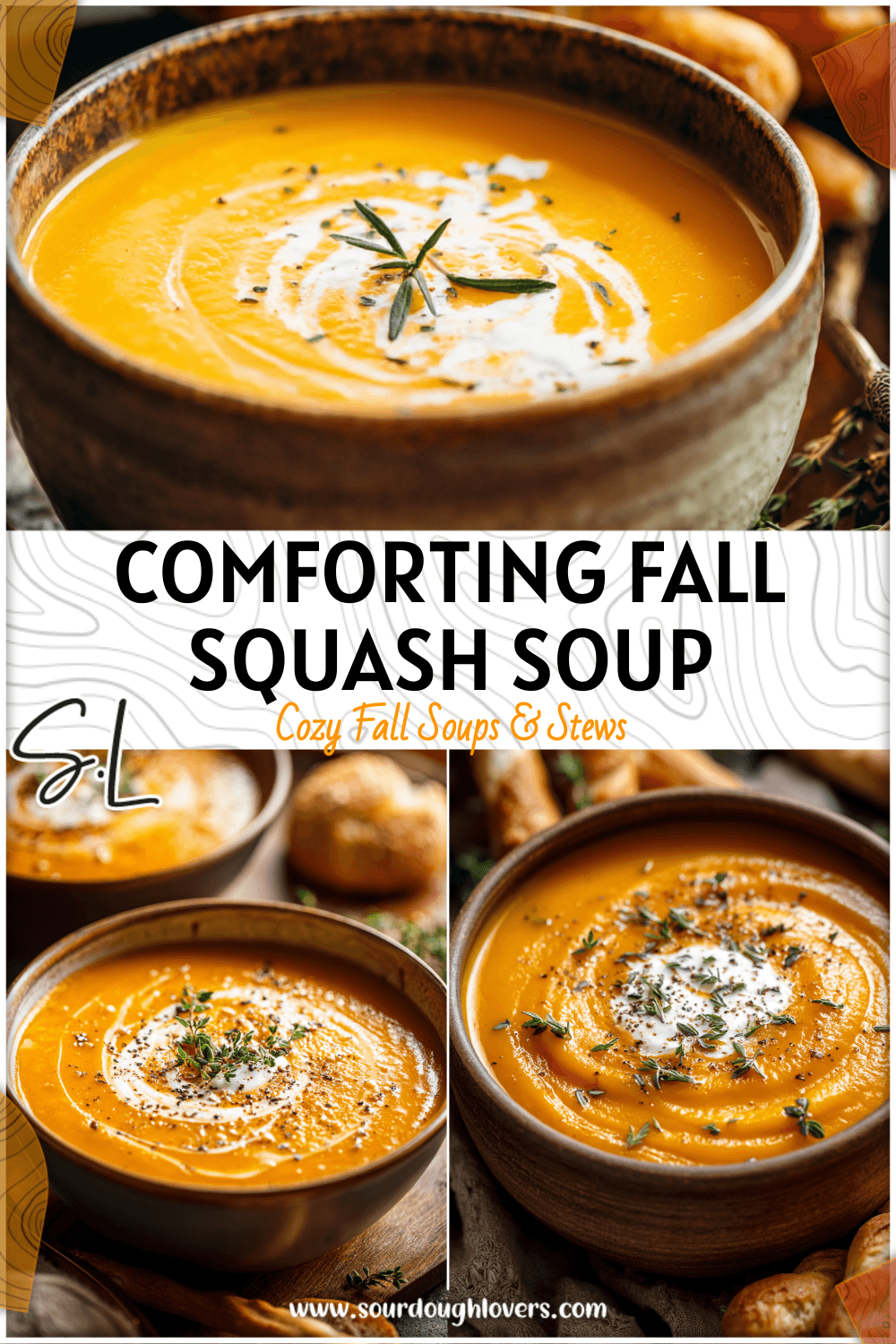 Fall Butternut Squash Soup Recipe for a Comforting Dinner 3 Fall Butternut Squash Soup in a bowl