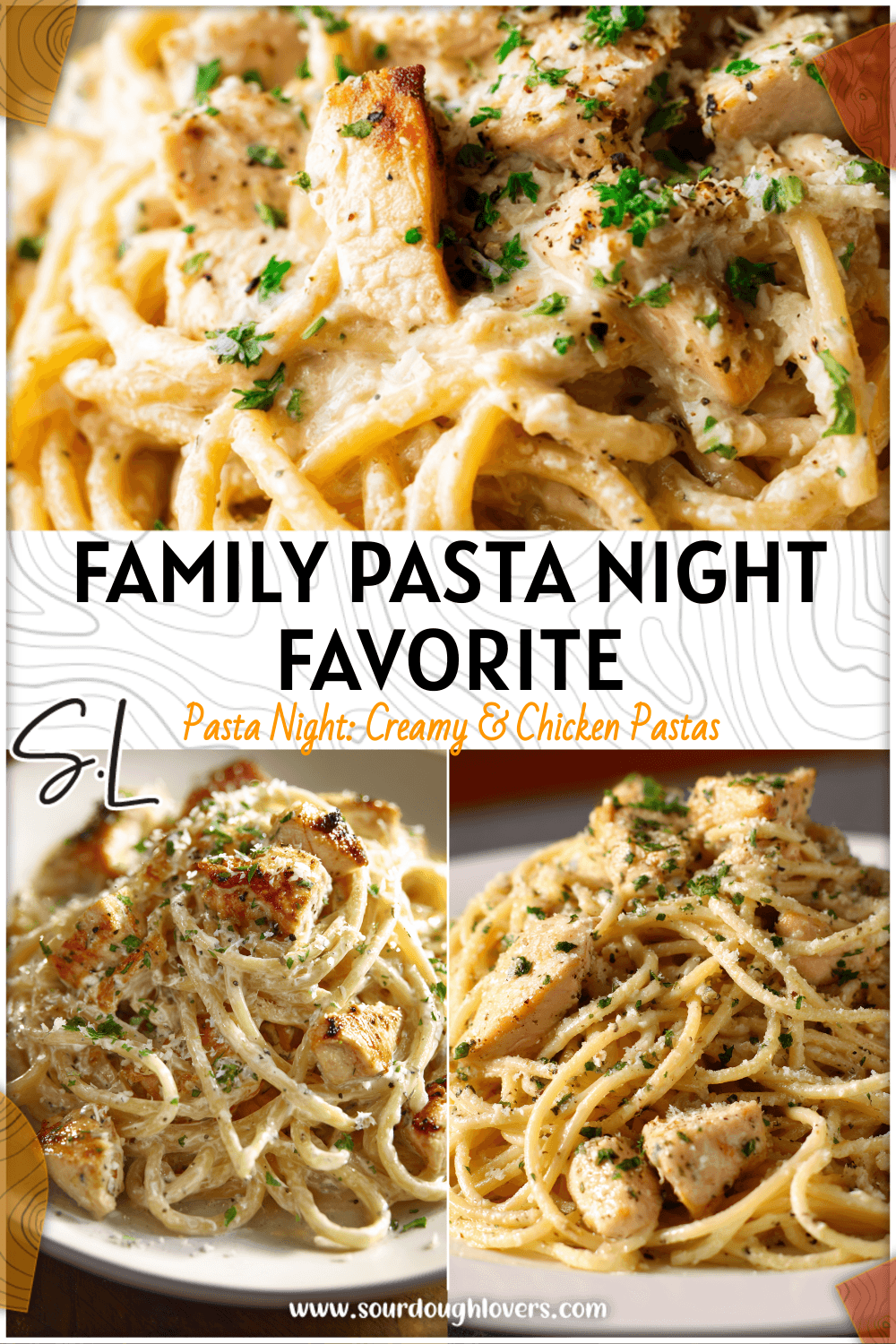 Family-Friendly Creamy Garlic Parmesan Pasta 3 Family-Friendly Creamy Garlic Parmesan Pasta