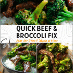 Fast Dinner Recipes: Chinese Beef & Broccoli 4 Chinese beef and broccoli stir-fry served in a bowl as a fast dinner meal. 2
