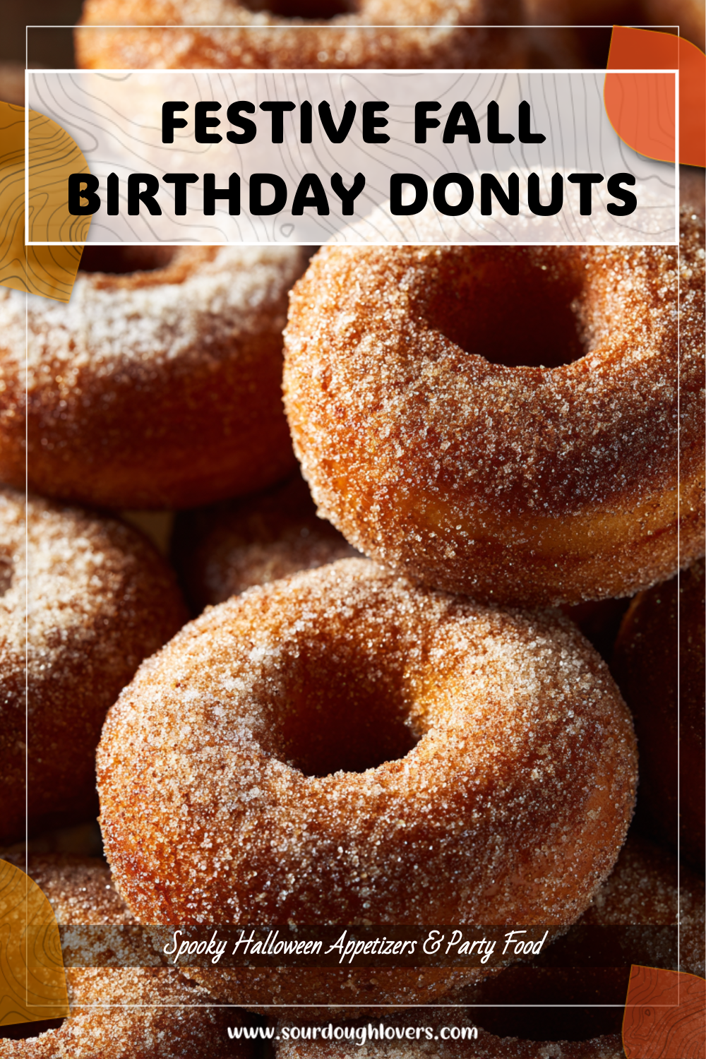 Festive Family Donuts for Fall Birthdays 3 Festive Family Donuts for Fall Birthdays