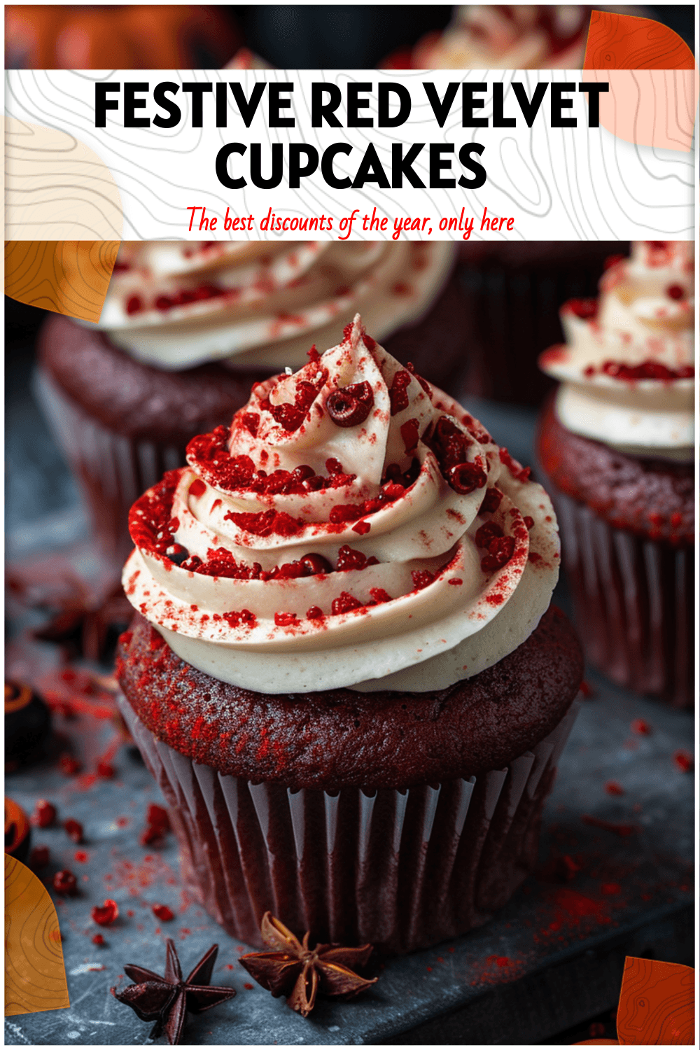 Festive Halloween Red Velvet Cupcakes with a Twist 2 Festive Halloween Red Velvet Cupcakes with a Twist