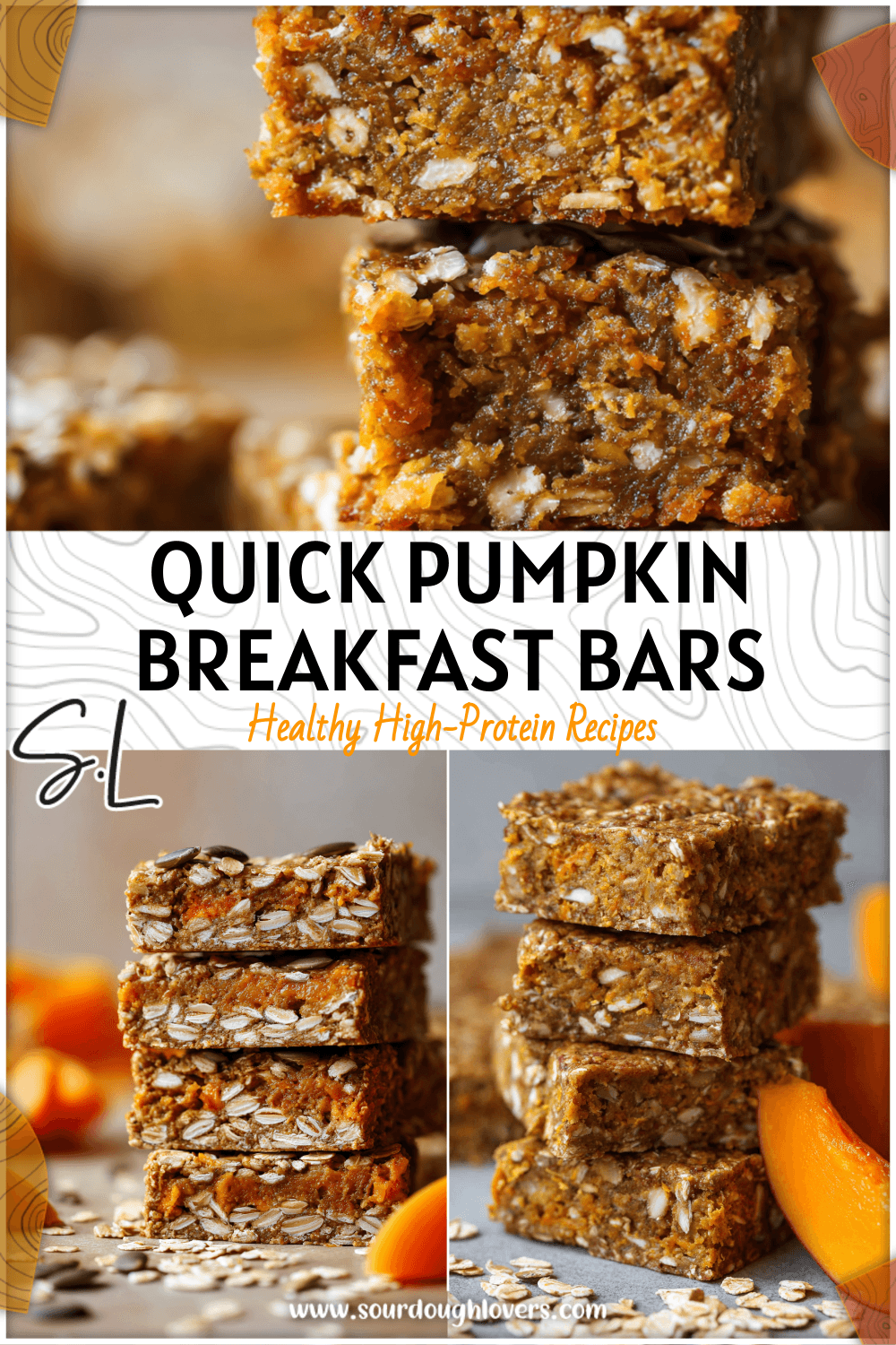 Gluten Free Pumpkin Breakfast Bars (Quick & Healthy) 4 Gluten Free Pumpkin Breakfast Bars