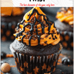 Halloween Bakery Treats: Cupcakes with a Twist 4 Cupcakes with glossy fruity filling and seasonal Halloween decorations on top. 2