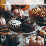 Halloween Food Table Styling Inspiration 4 Styled Halloween food table with colorful snacks and seasonal decorations 2