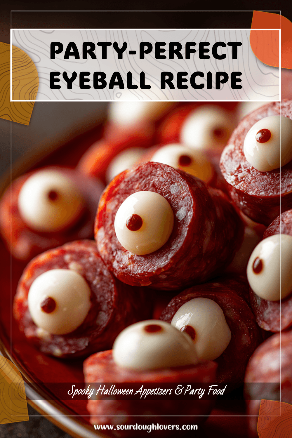 Halloween Party Hit: Salami Mozzarella Eyeballs Recipe 3 Halloween Party Hit: Salami Mozzarella Eyeballs Recipe