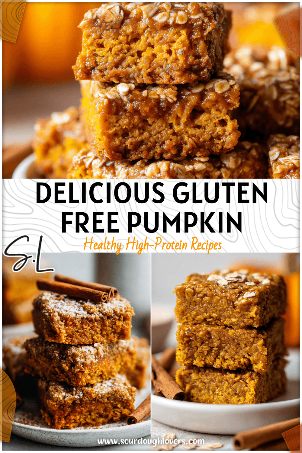 Healthy Gluten Free Pumpkin Desserts with Oats 3 Healthy Gluten Free Pumpkin Desserts with Oats