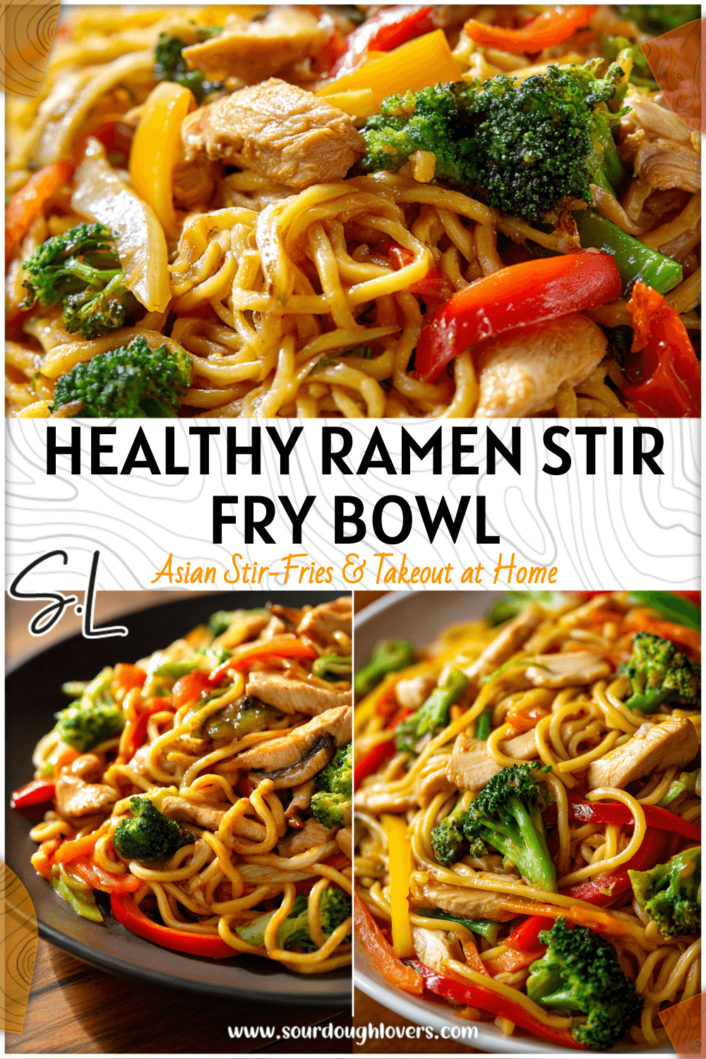 Healthy Roman Noodles with Chicken & Veggies 4 Healthy Roman Noodles with Chicken & Veggies