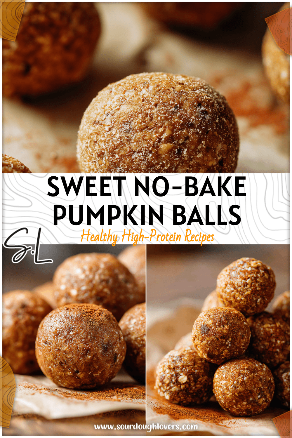 Healthy Sweets: No-Bake Pumpkin Protein Balls 4 Healthy Sweets No-Bake Pumpkin Protein Balls