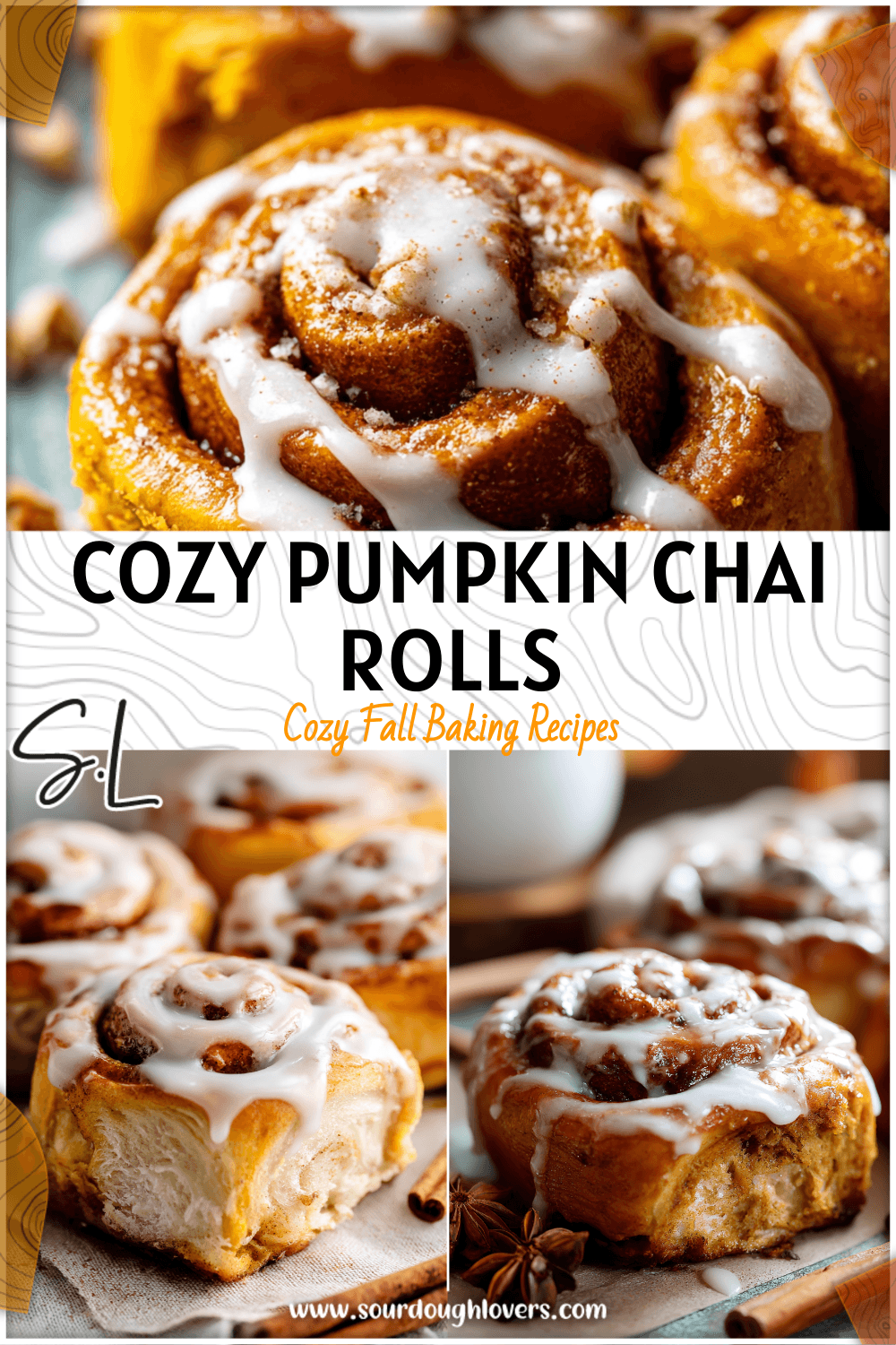 Homemade Pumpkin Chai Cinnamon Rolls for Fall 3 Homemade Pumpkin Chai Cinnamon Rolls for Fall