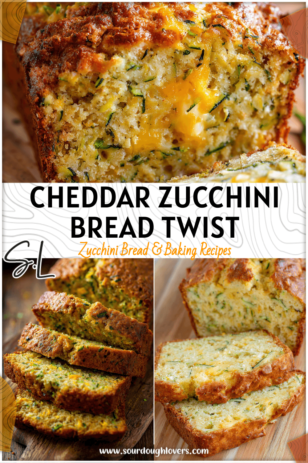 Homemade Zucchini Bread Recipe with Cheddar Twist 3 Homemade Zucchini Bread Recipe with Cheddar Twist