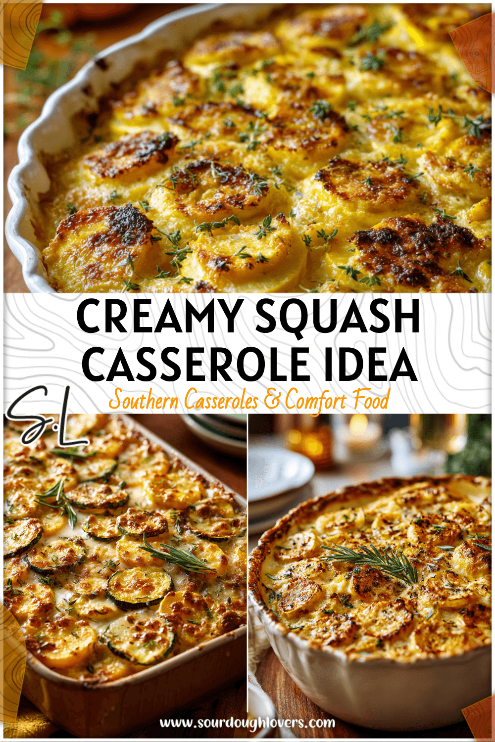 Late Summer Recipes Dinner: Creamy Squash Casserole 3 Late Summer Recipes Dinner Creamy Squash Casserole