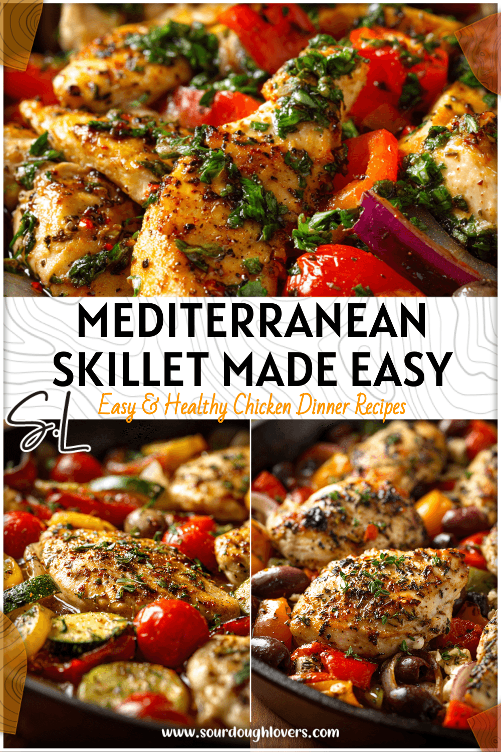 Mediterranean Chicken Skillet | Healthy Family Dinner Made Simple 3 Mediterranean Chicken Skillet Healthy Family Dinner Made Simple