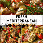 Mediterranean Diet Chicken Skillet | Fresh & Easy Weeknight Meal 5 Colorful Mediterranean chicken skillet with vegetables for a wholesome weeknight meal. 2