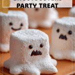 Spooktacular Marshmallows for a Ghostbusters Party 4 Marshmallow treats shaped with Ghostbusters theme served as Halloween Food Treats and DIY movie snacks. 2