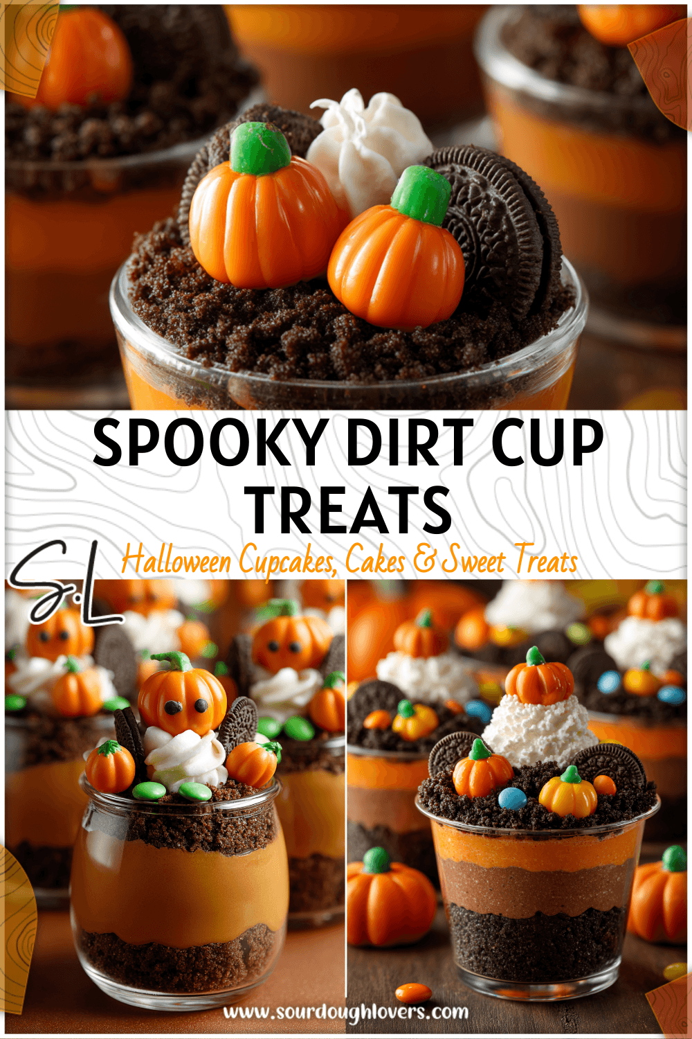 Spooky Fall Dirt Cups: A Trick or Treat Favorite 3 Spooky Fall Dirt Cups Halloween Party Treat