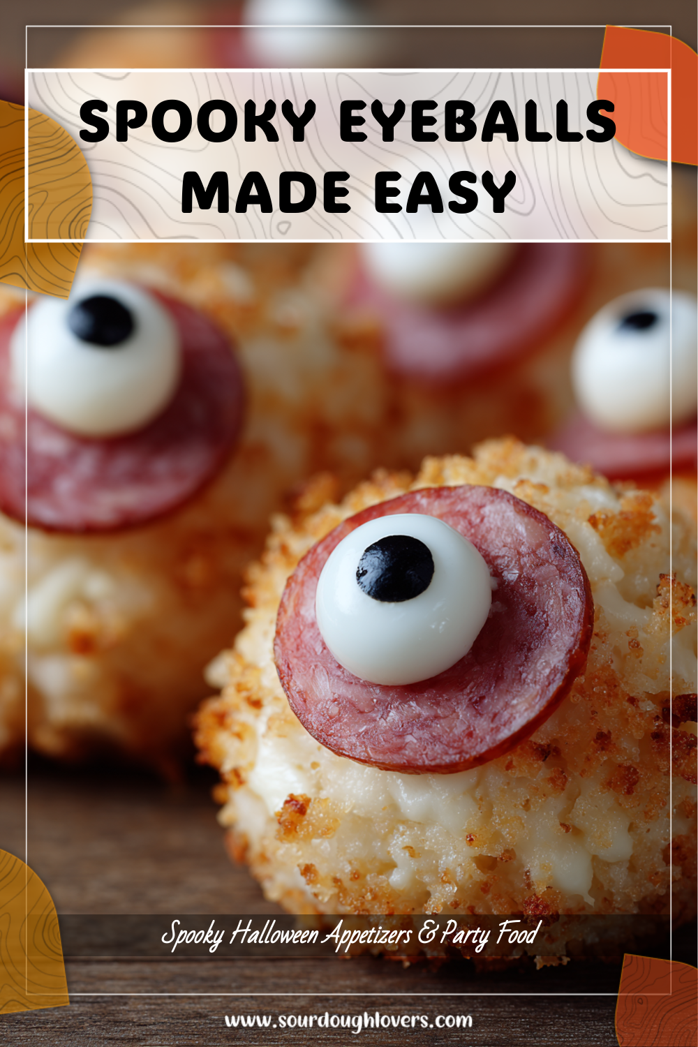 Spooky Halloween Eyeballs with Cheese & Salami 3 Spooky Halloween Eyeballs with Cheese & Salami
