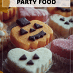 Spooky Yet Cute Halloween Food Ideas 4 Halloween snack board with spooky yet cute themed shaped food for a party 2