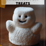 Stay Puft Marshmallow DIY Ideas for Halloween Parties 4 Marshmallow DIY treats styled as Stay Puft for Halloween parties. 2