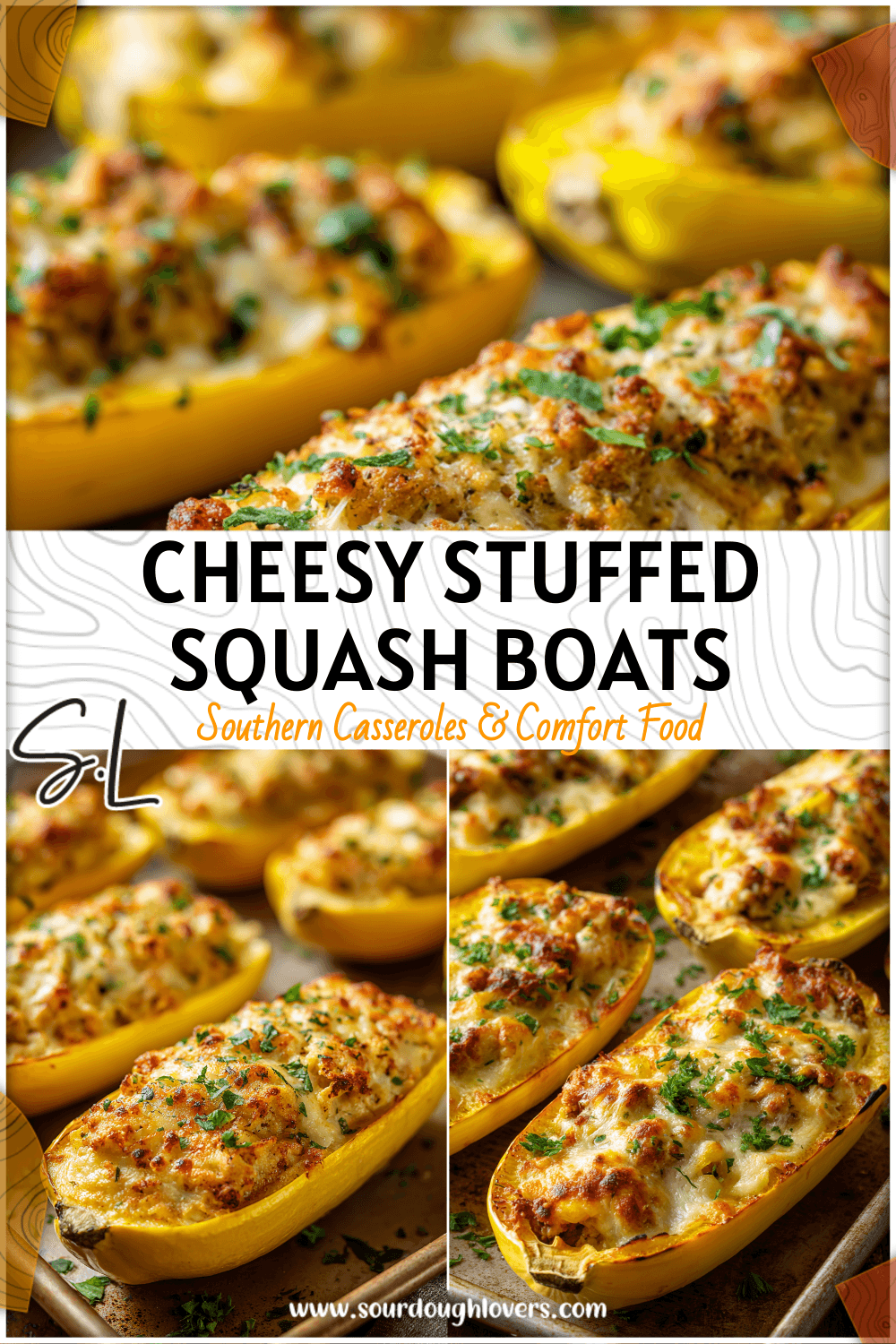 Stuffed Yellow Squash Boats with Cheesy Flavor 3 Stuffed Yellow Squash Boats with Cheesy Flavor