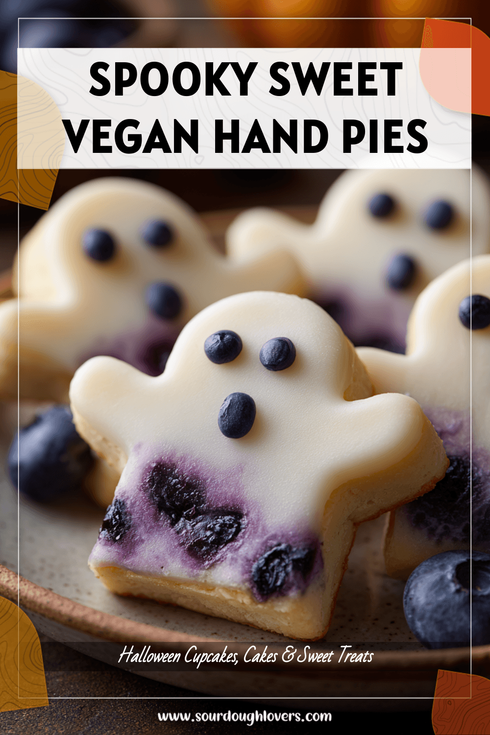 Vegan Blueberry Ghost Hand Pies with Lemon Icing 3 Vegan Blueberry Ghost Hand Pies with Lemon Icing