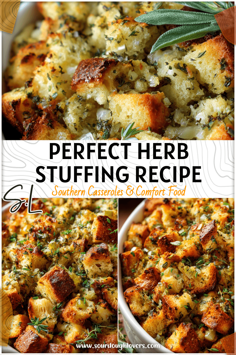 Best Herb Stuffing Recipe for Thanksgiving & Christmas Sides 3 Best Herb Stuffing Recipe for Thanksgiving & Christmas Sides