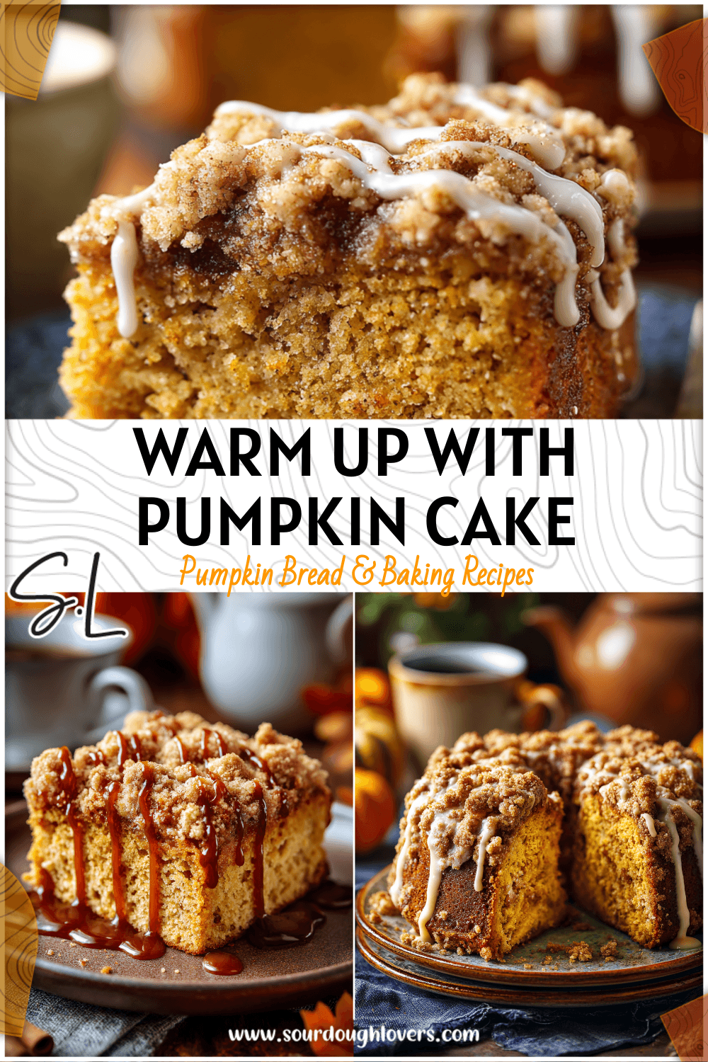 Cozy Pumpkin Coffee Cake with Streusel Crumb Topping 3 Cozy Pumpkin Coffee Cake with Streusel Crumb Topping