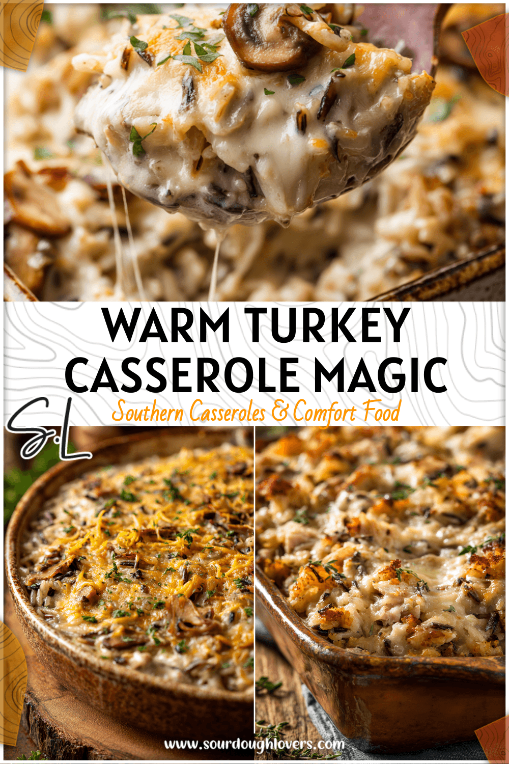 Creamy Turkey & Wild Rice Casserole Made From Leftovers 3 Creamy Turkey Wild Rice Casserole Made From Leftovers