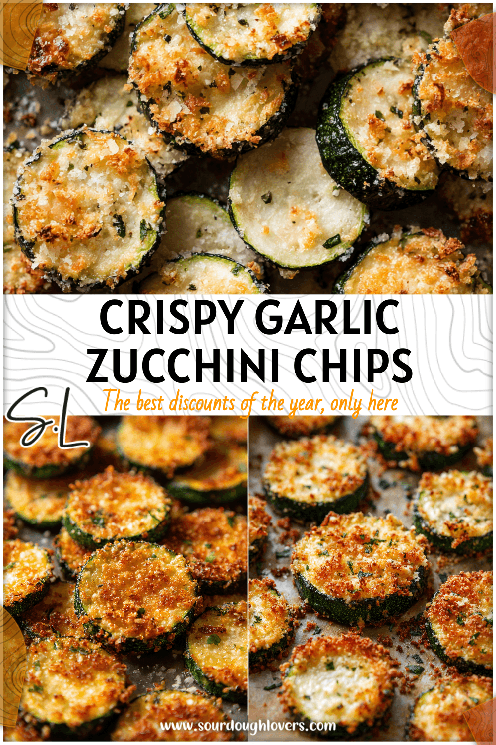 Crispy Garlic Parmesan Zucchini Chips Baked to Perfection 3 Crispy Garlic Parmesan Zucchini Chips Baked to Perfection