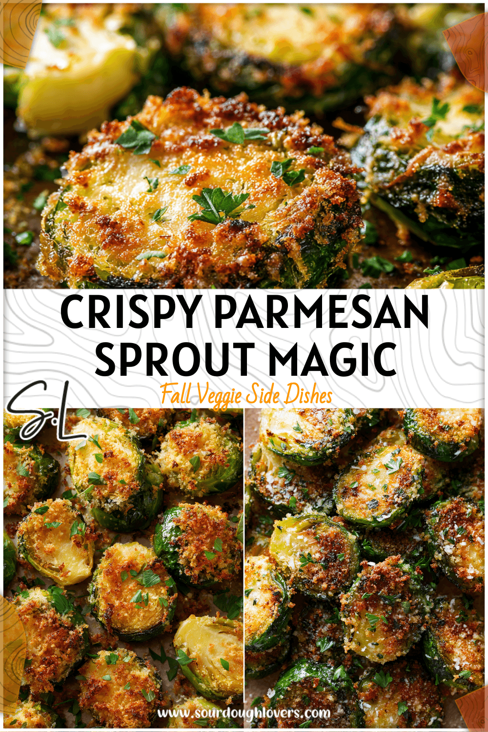 Crispy Parmesan-Crusted Brussels Sprouts with Herbs | Best Baked Recipe 3 Crispy Parmesan-Crusted Brussels Sprouts with Herbs