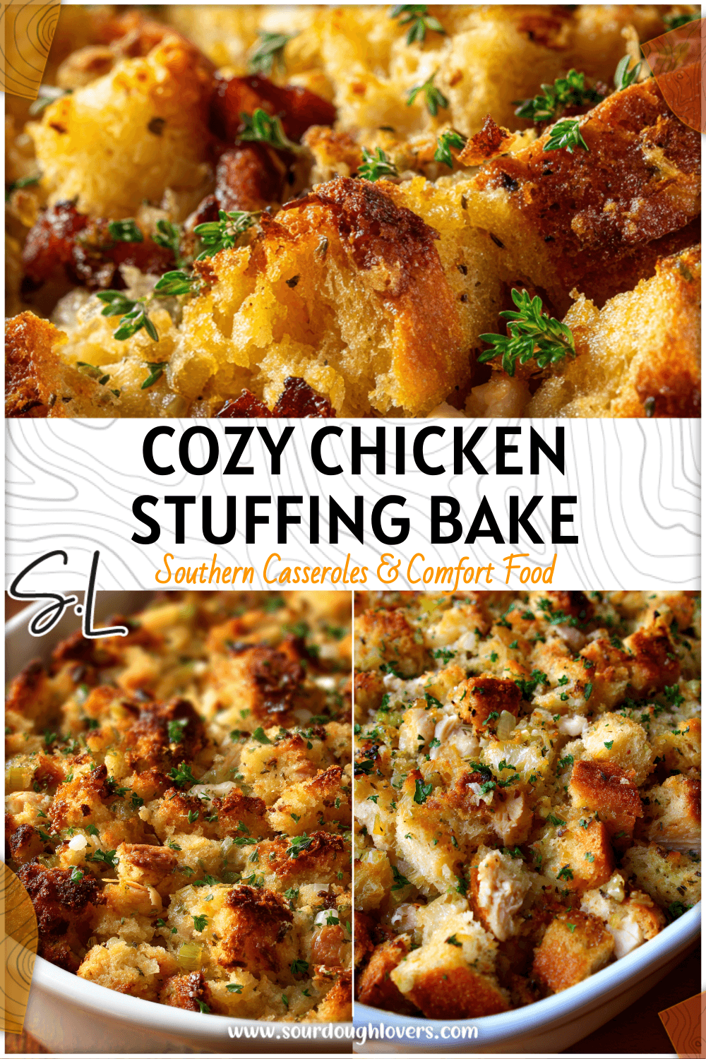 Easy Chicken and Stuffing Casserole Bake 3 Easy Chicken and Stuffing Casserole Bake
