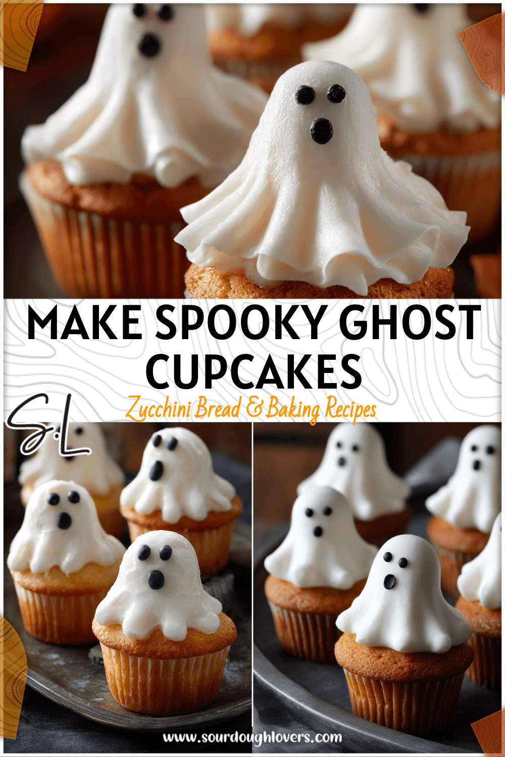 Easy Halloween Ghost Cupcakes & Spooky Decorating Tips 3 Easy Halloween Ghost Cupcakes - Spooky Decorating Tips