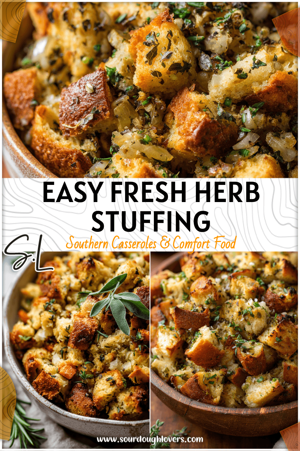 Good Stuffing Recipes with Fresh Herbs for Two or a Crowd 3 Good Stuffing Recipes with Fresh Herbs for Two or a Crowd