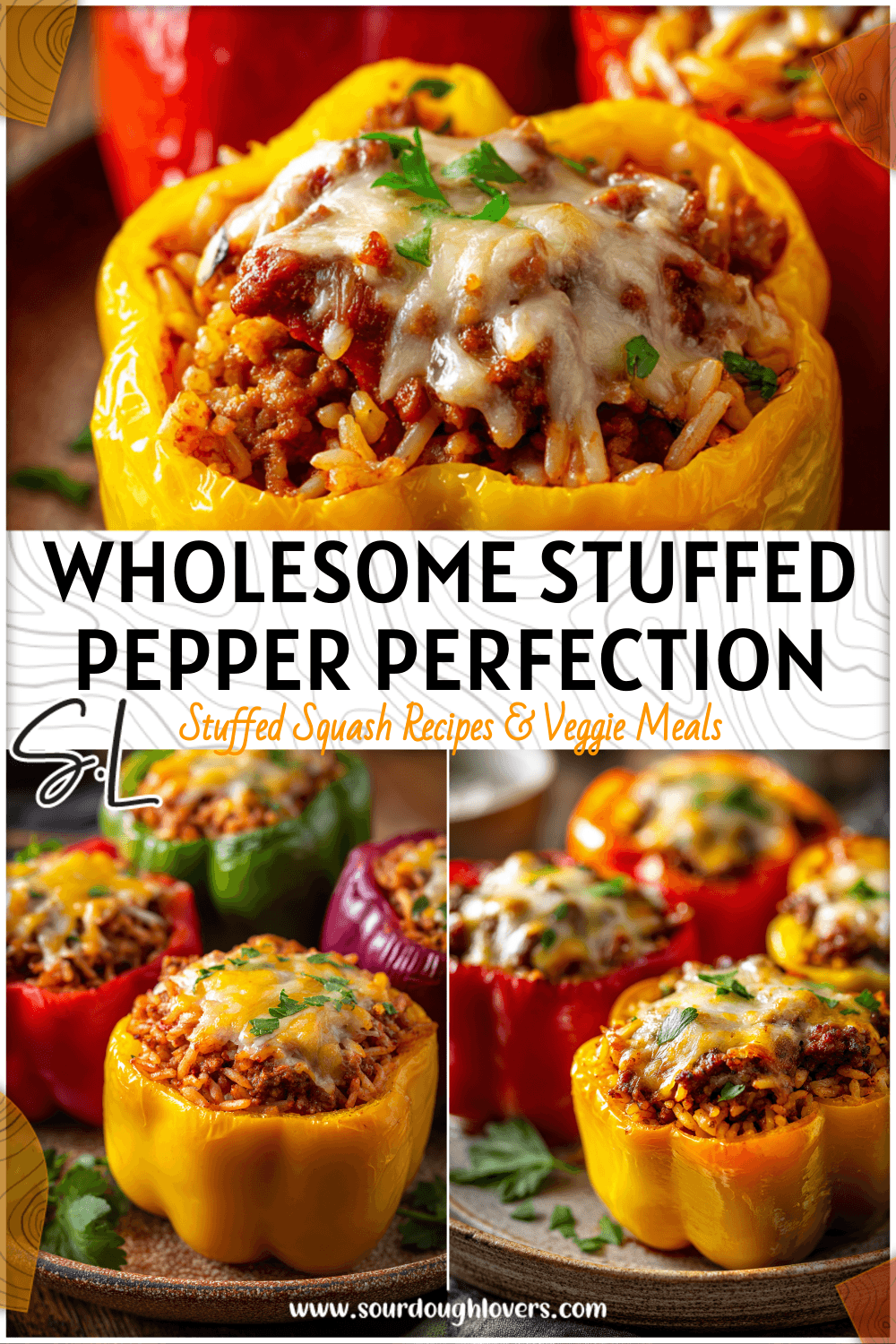 Healthy Bell Peppers Stuffed with Beef and Rice Flavor 3 Healthy Bell Peppers Stuffed with Beef and Rice Flavor