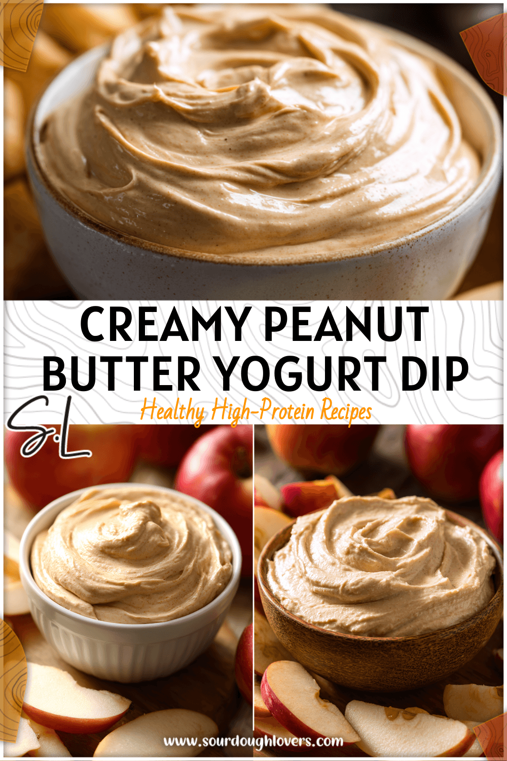 Healthy Peanut Butter Yogurt Dip for Apples | Easy Snack Idea 3 Healthy Peanut Butter Yogurt Dip for Apples Easy Snack Idea